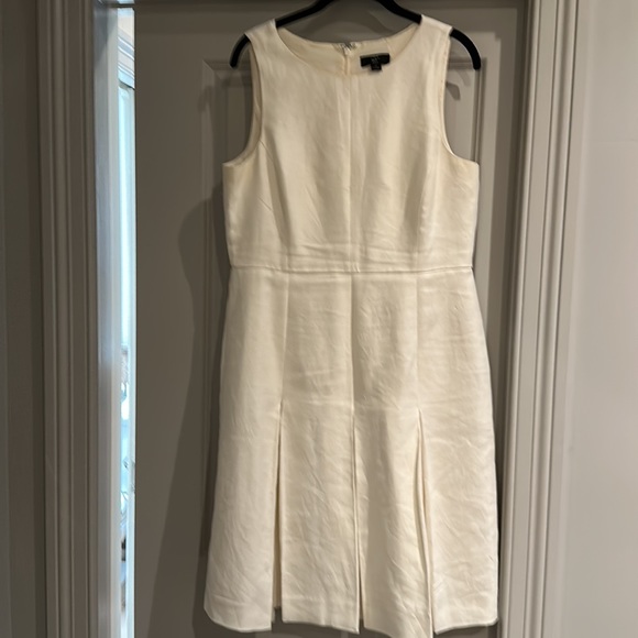 J. Crew Dresses J Crew Offwhite Linen Dress Poshmark